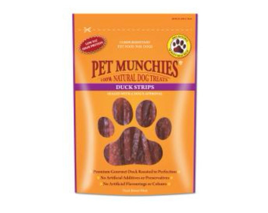 Pet Munchies Duck Strips