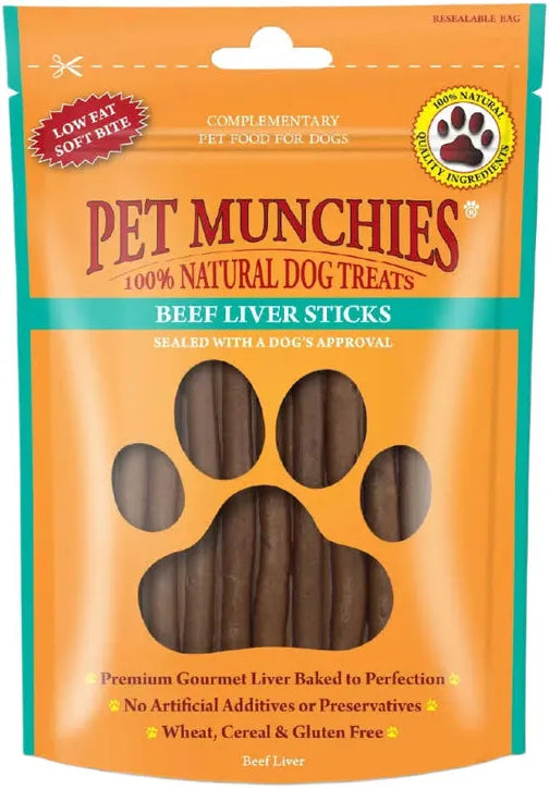 Pet Munchies Beef Liver Sticks